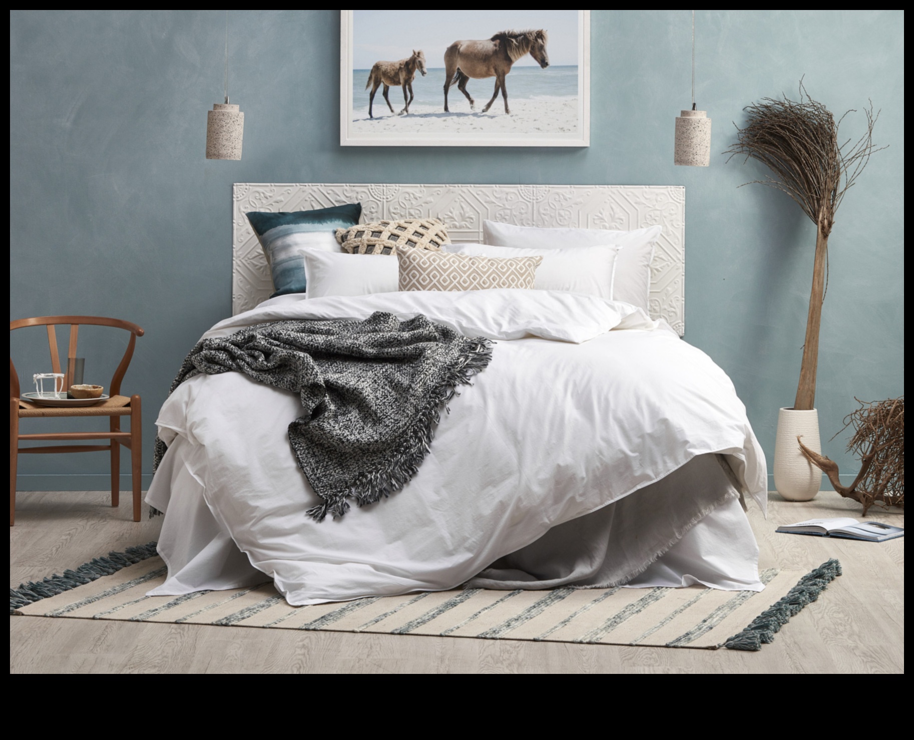 Ένα παραθαλάσσιο υπνοδωμάτιο 4 Διακόσμηση παραθαλάσσιου υπνοδωματίου για ένα χαλαρωτικό καταφύγιο