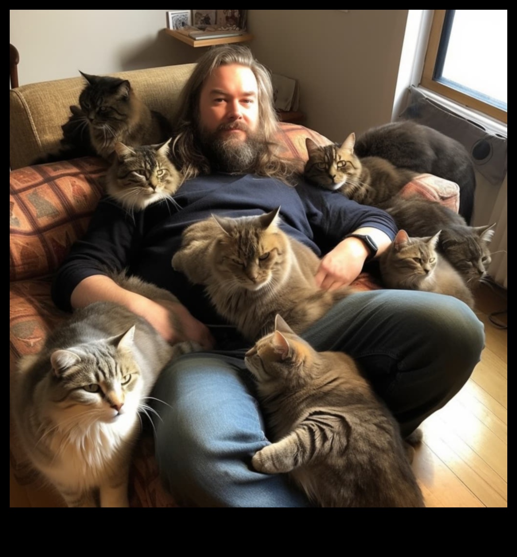 Purr-fect Partners: Exploring Cat-Human Bonds Through History