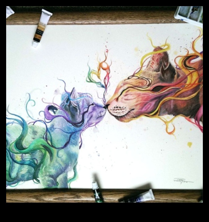 Αρμονία σχεδίου: Επίτευξη ισορροπίας και ενότητας σε μολύβι ακουαρέλας