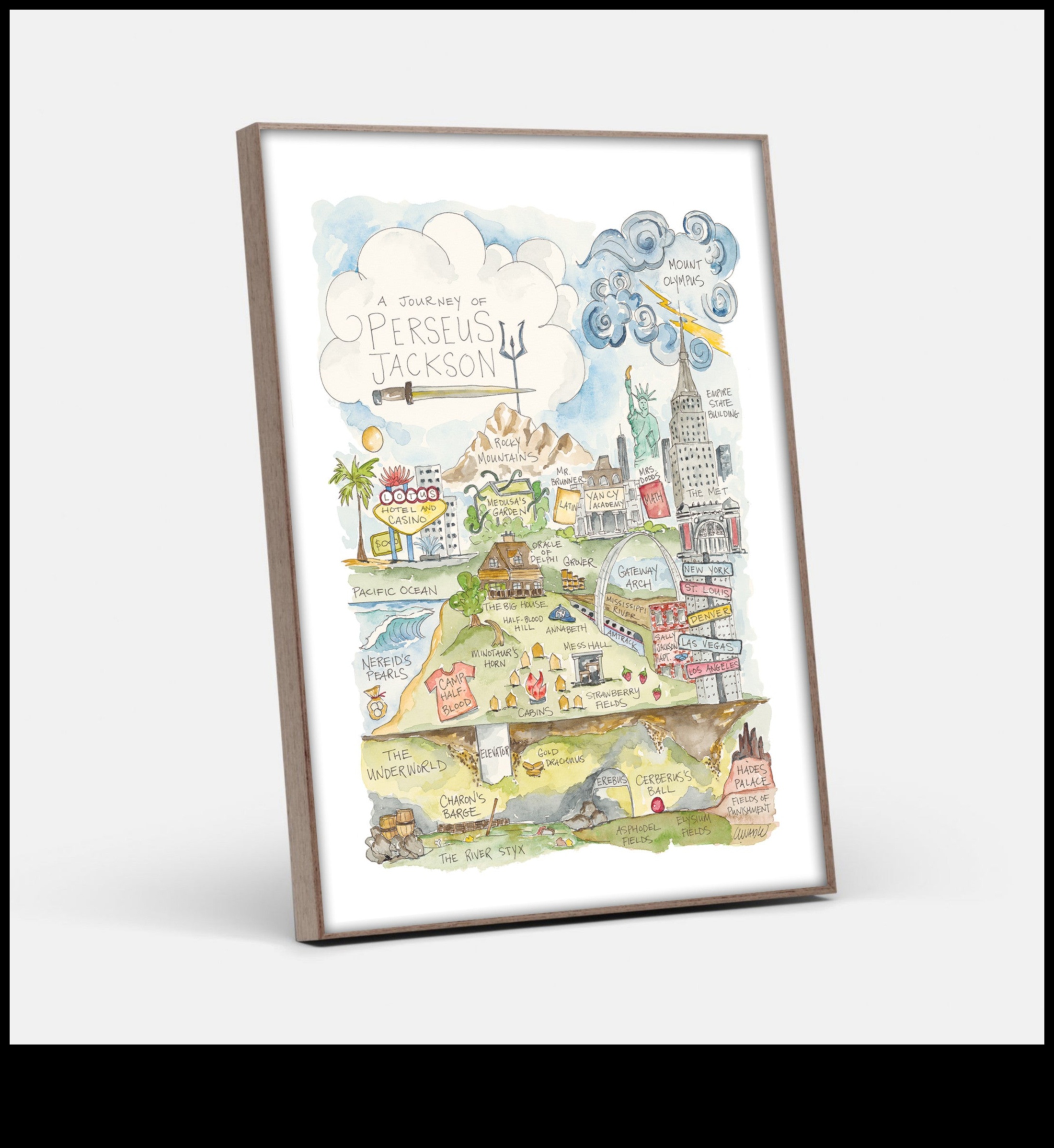 Illustrated Journeys: Mapping Stories μέσω της Τέχνης