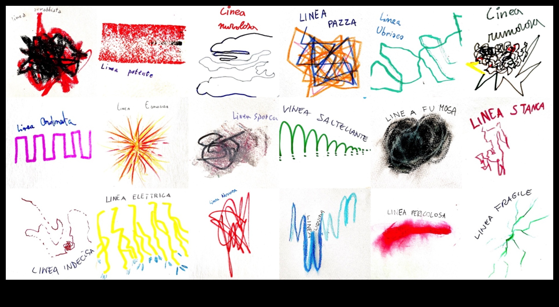 Εκφραστικές Γραμμές: Μεταφορά Συναισθήματος μέσω Εικονογράφησης