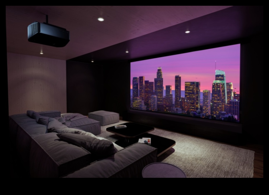 Immersive In-Ceiling Visuals: Electronics for Discreet Home Theatre Systems