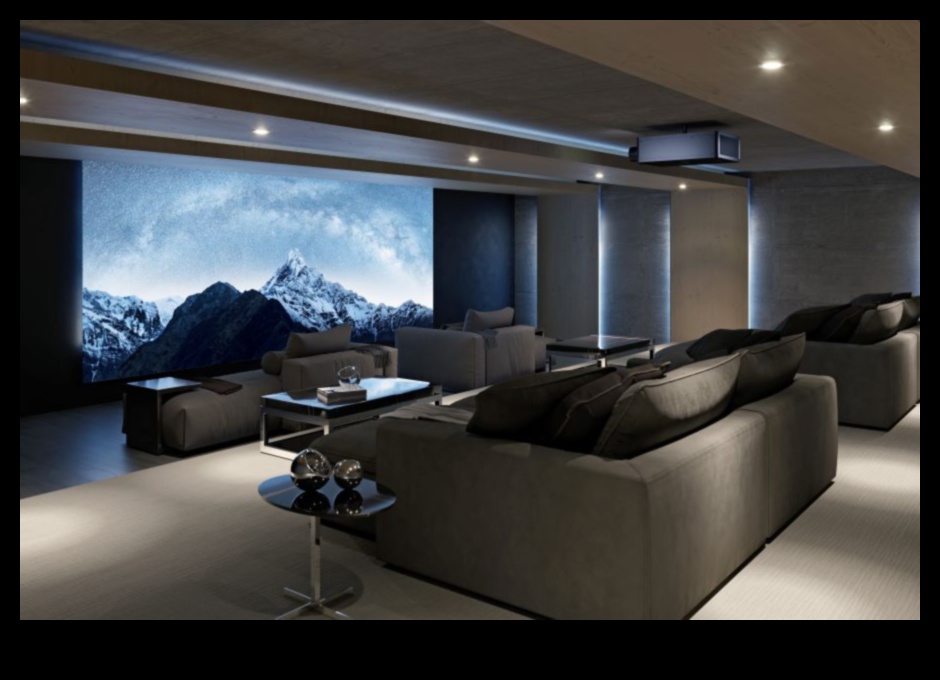 Immersive In-Ceiling Visuals: Electronics for Discreet Home Theatre Systems