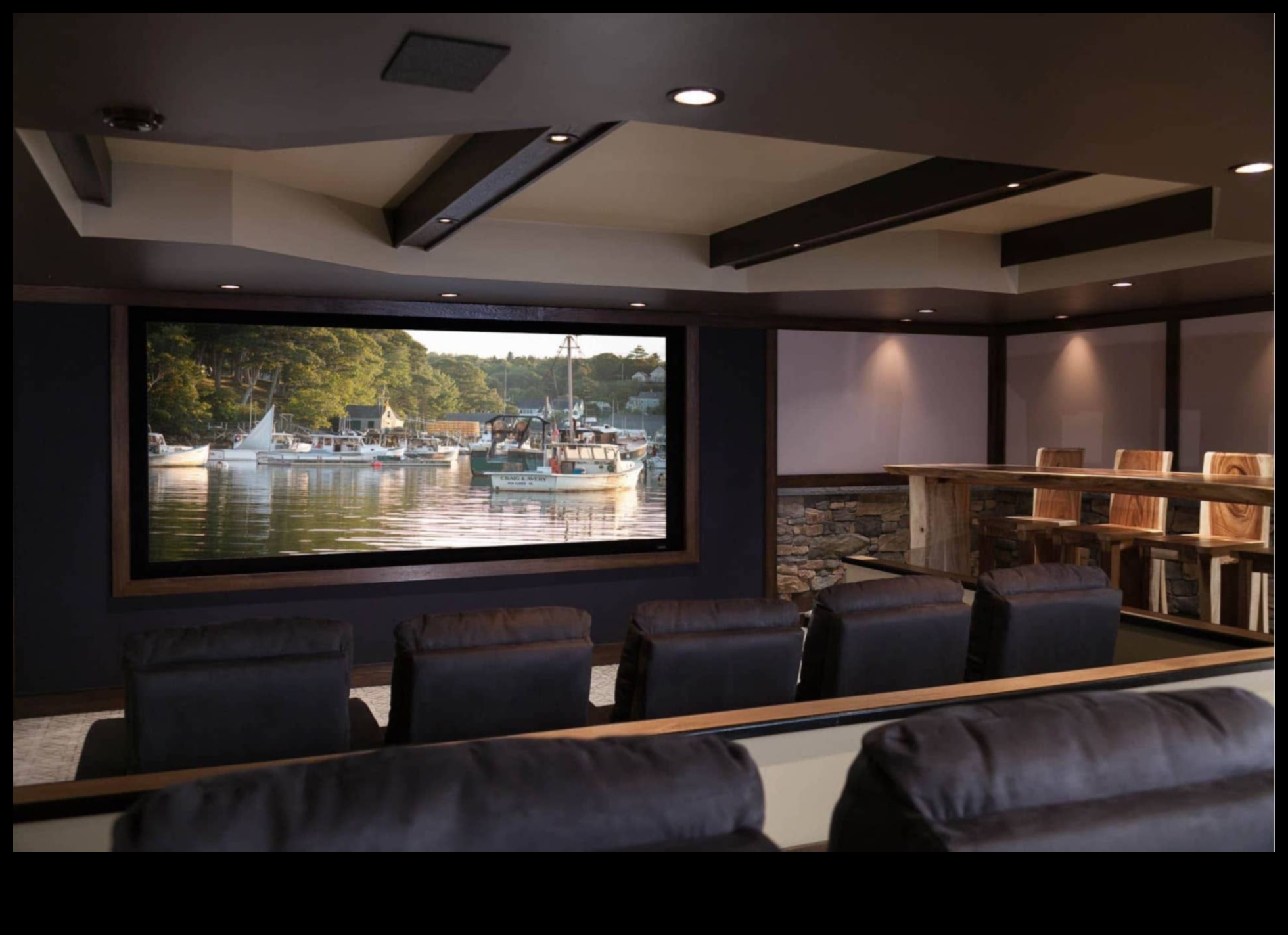 Immersive In-Ceiling Visuals: Electronics for Discreet Home Theatre Systems