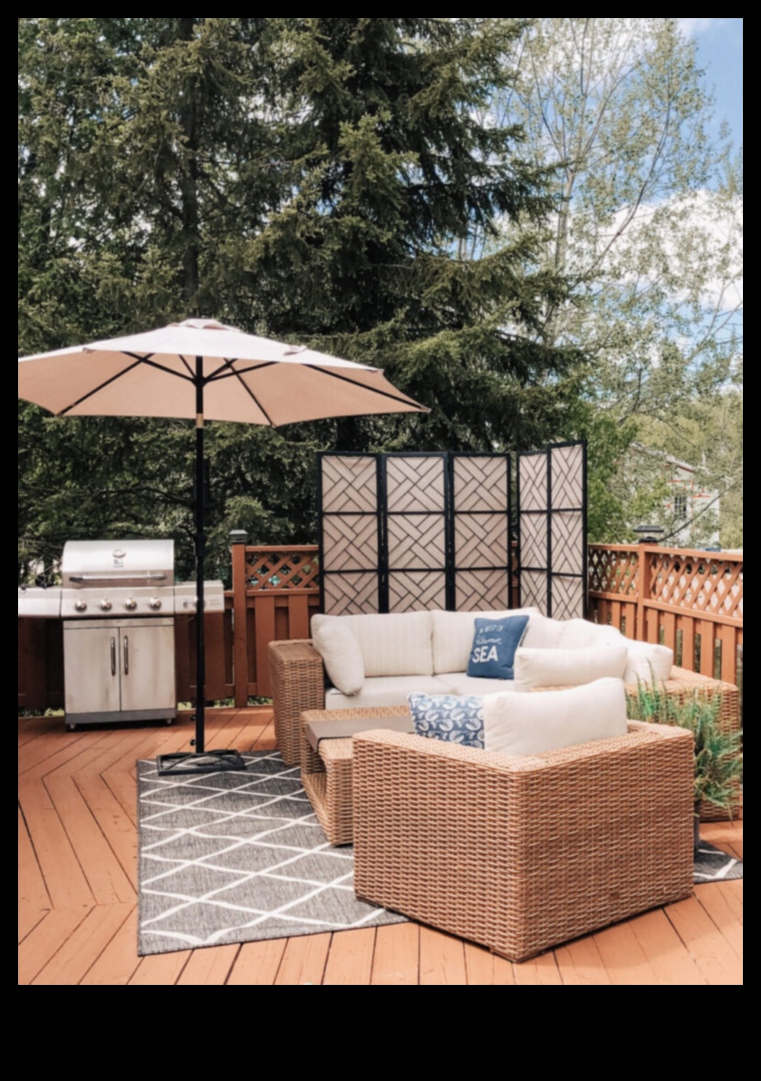 Πώς να σχεδιάσετε έναν κομψό υπαίθριο χώρο σαλονιού με έπιπλα ρατάν χρησιμοποιώντας ιδέες διακόσμησης;