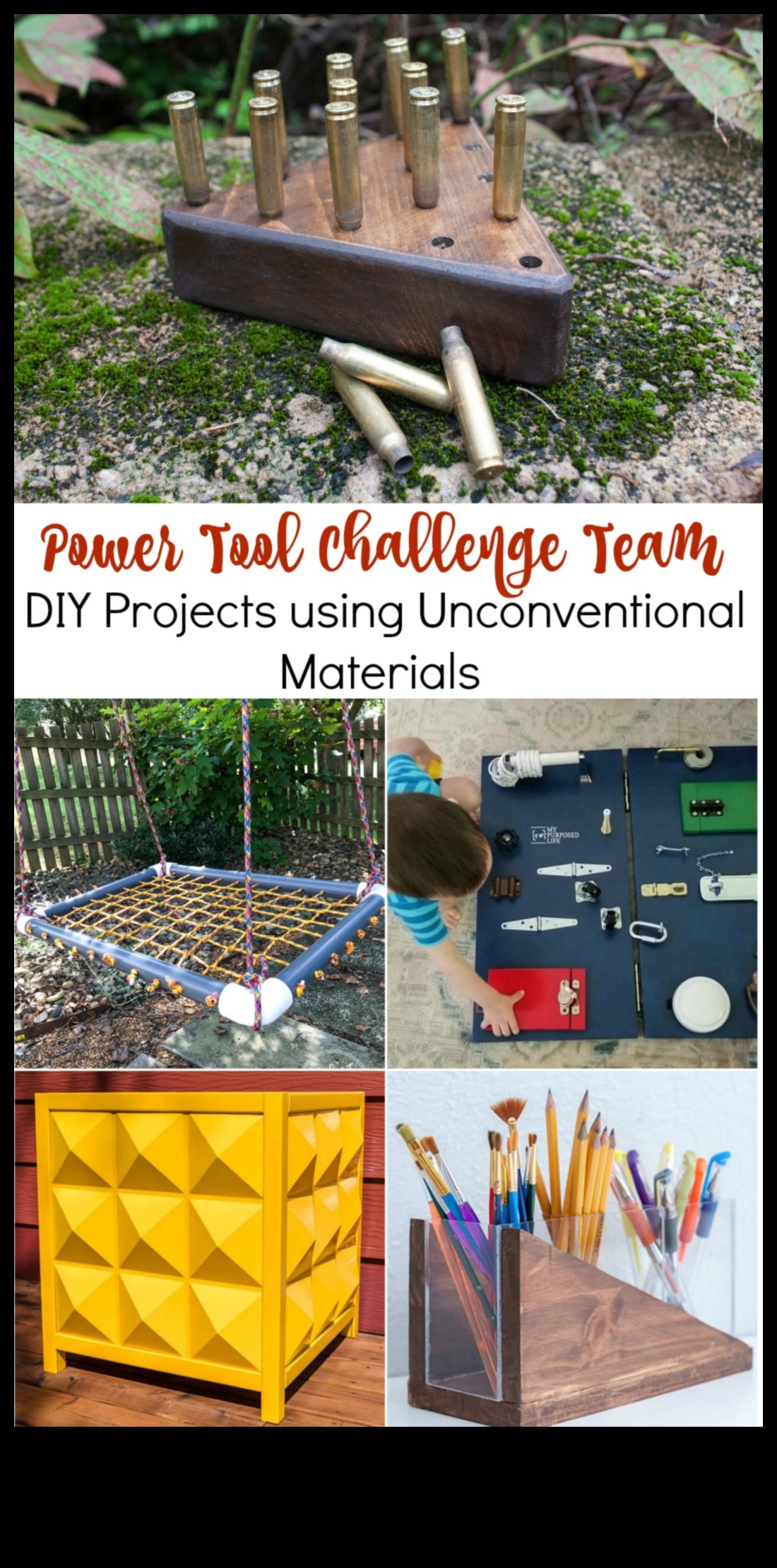 Μη συμβατικά υλικά DIY για δημιουργικά έργα 2 Χειροτεχνία με αντικείμενα που βρέθηκαν: Μη συμβατικά υλικά DIY