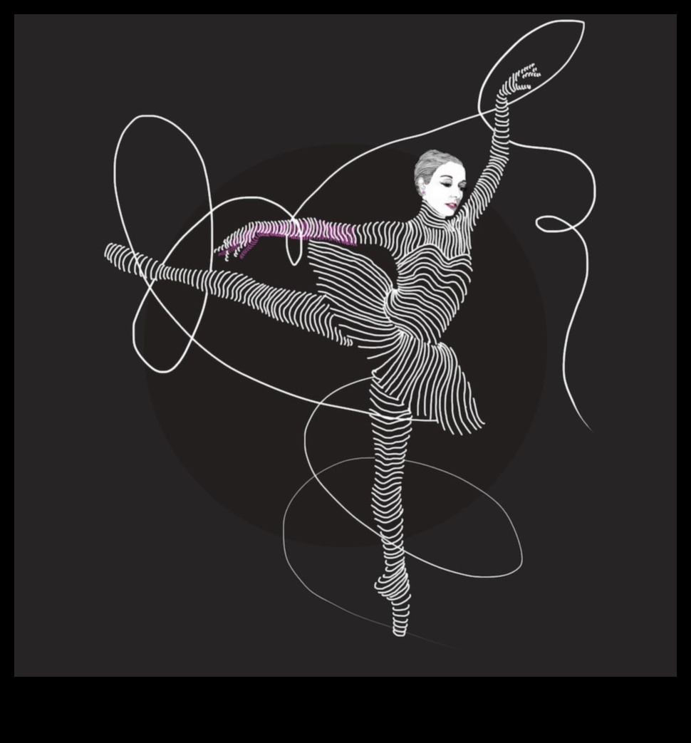 Dynamic Lines: Achieving Movement and Flow in Ink Art