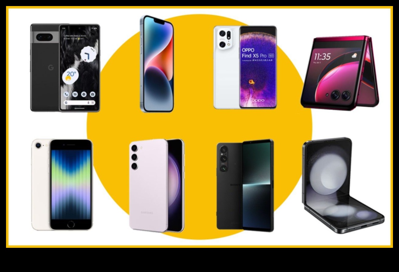 Έξυπνες επιλογές: Τα κορυφαία κινητά τηλέφωνα της χρονιάς