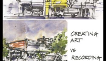 Βιβλίο σκιαγραφιών πόλης: Καταγραφή εντυπώσεων αστικών σκηνών