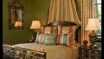 Πώς μπορώ να διακοσμήσω ένα υπνοδωμάτιο εμπνευσμένο από τη βικτοριανή εποχή με λεπτομέρειες από δαντέλα;