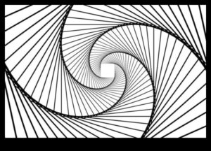 Dynamic Lines: Achieving Movement and Flow in Ink Art