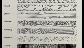 Εκφραστικές Γραμμές: Μεταφορά Συναισθήματος μέσω Εικονογράφησης