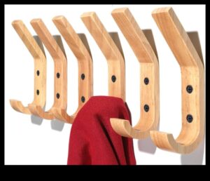 Ξύλινοι γάντζοι τοίχου: Δημιουργία κομψών οργανωτικών λύσεων