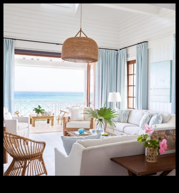 Ποιες είναι μερικές ιδέες για παράκτια διακόσμηση για μια καμπίνα δίπλα στη λίμνη;